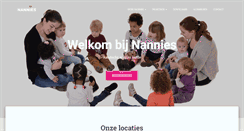 Desktop Screenshot of nannies.nl